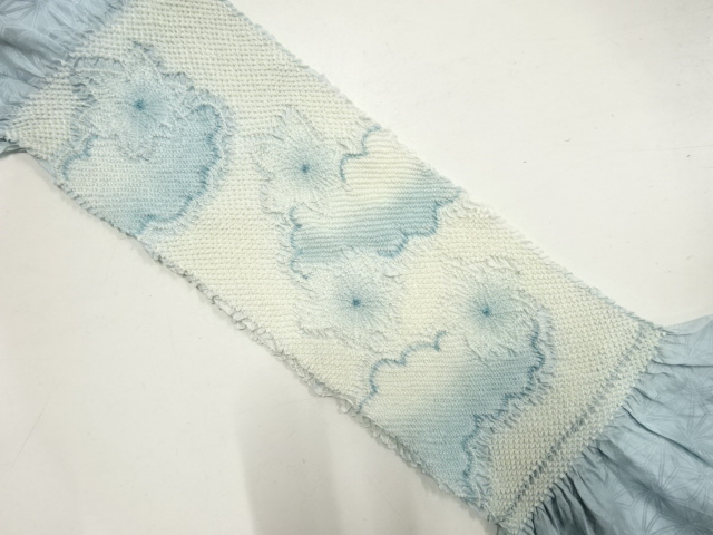 正絹　絞り　帯揚げ